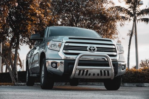 Toyota Trucks Join Forces With Electric Vehicles to Wow the Crowd